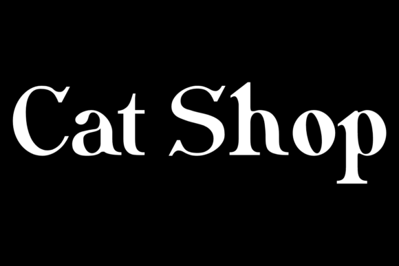 Cat Shop Font: A Playful Serif for Stronger Brand Visuals