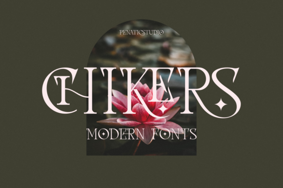 Chikers Font: A Stylish Serif for Crafting and Branding