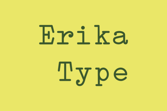 Erika Type: A Beautiful Serif Typeface for Polished Branding