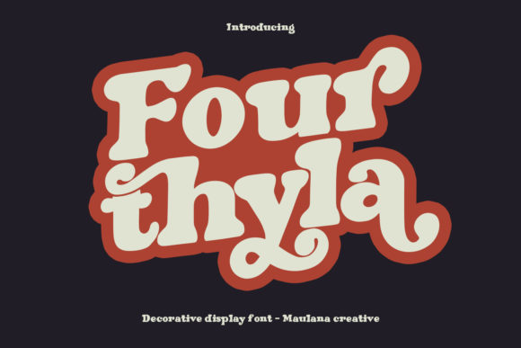Fourthyla: A Joyful Serif Font for Editorial Design