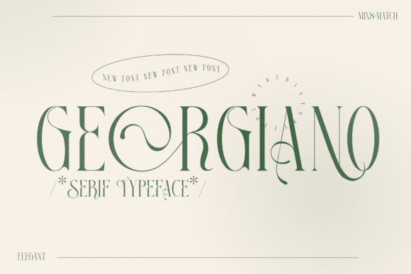 Georgiano: A Stylish Typeface for a Polished Brand Look