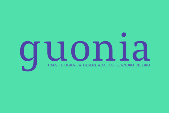 Guonia: A Versatile Serif Typeface for Editorial Design