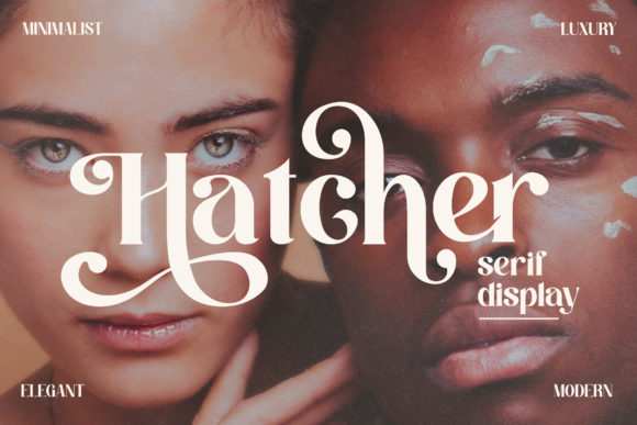 Hatcher: A Stylish Typeface for Digital Design