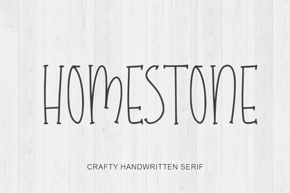 Homestone Font: A Playful Serif for Editorial Design