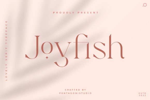Joyfish: A Stylish Serif Font for Memorable Brand Content