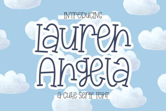Lauren Angela Font: A Playful Serif for Editorial Design