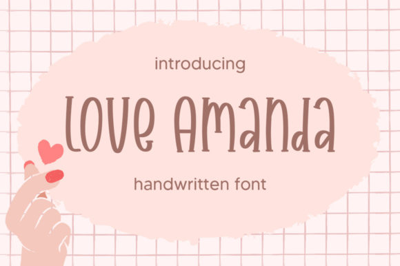 Love Amanda: A Playful Serif Typeface for Editorial Design