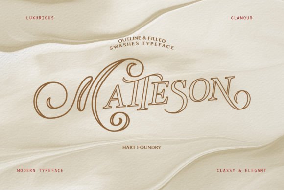 Matteson Font: A Stylish Serif for Digital Design