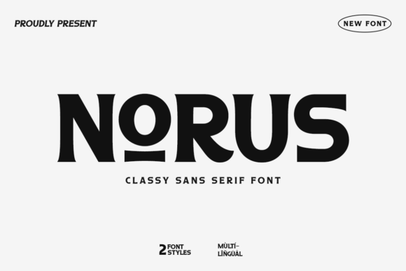 Norus Font: Crafting Strong Visual Messages for Your Campaigns