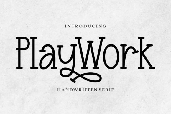 Playwork Font: A Whimsical Serif to Elevate Your Brand