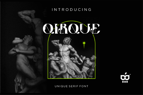 Qirque: A Stylish Serif Font for Crafting Unique Designs