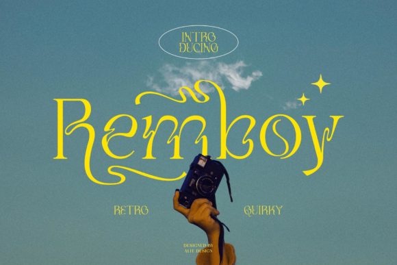 Remboy: A Stylish Serif Font for Modern Web Design