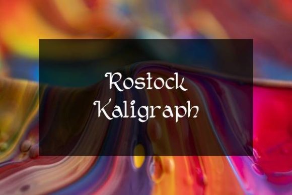 Rostock Kaligraph: A Typeface That Elevates Campaigns