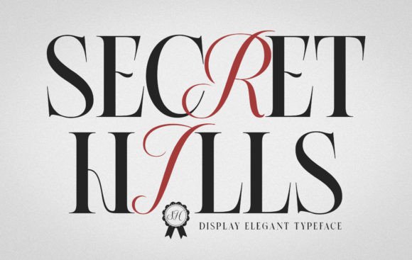 Secret Hills Typeface: A Sophisticated Choice for Editorial Design