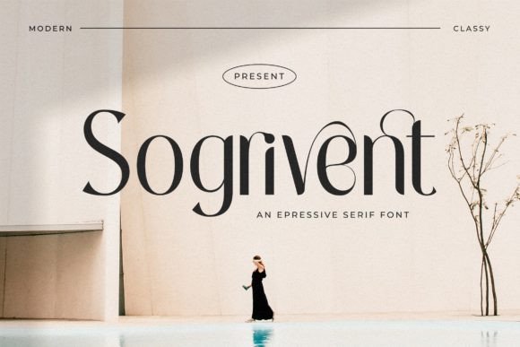 Sogrivent: A Thoughtful Serif Typeface for Editorial Design