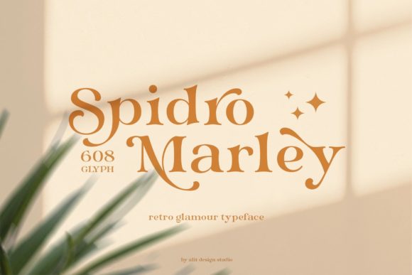 Spidro Marley: A Luxurious Typeface for Marketers and Designers