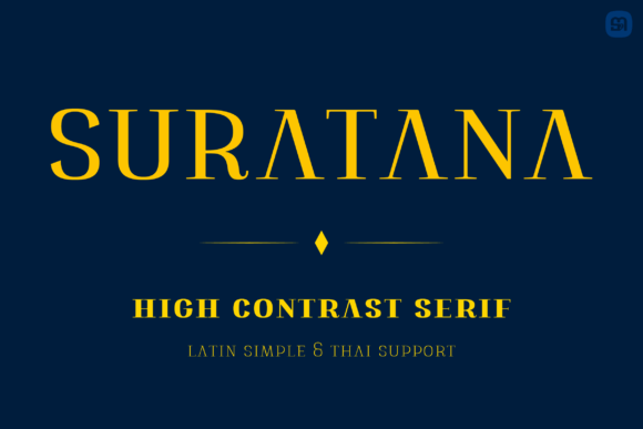 Suratana: A Serif Font That Brings Crafted Charm to Life