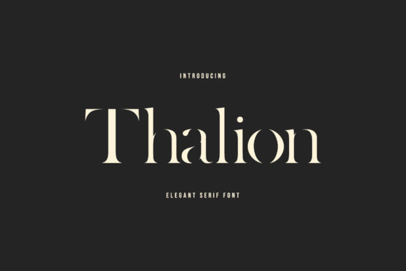 Thalion Font: A Designer’s Go-To Typeface for Polished Web Projects