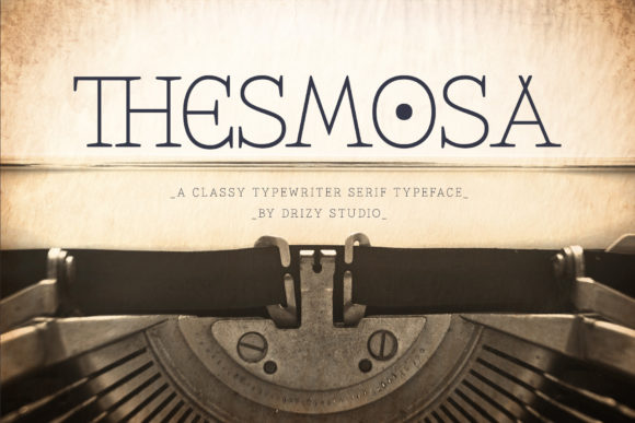 Thesmosa: A Font That Elevates Your Brand's Visual Story